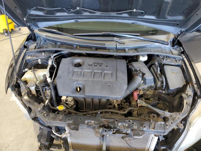 2T1BU4EEXBC653761 - 2011 TOYOTA COROLLA BA BLACK photo 11