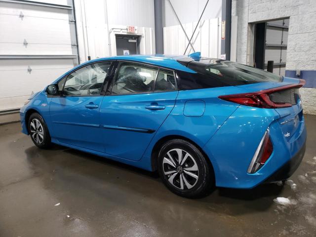 JTDKARFP5J3073699 - 2018 TOYOTA PRIUS PRIM 蓝色 照片 2