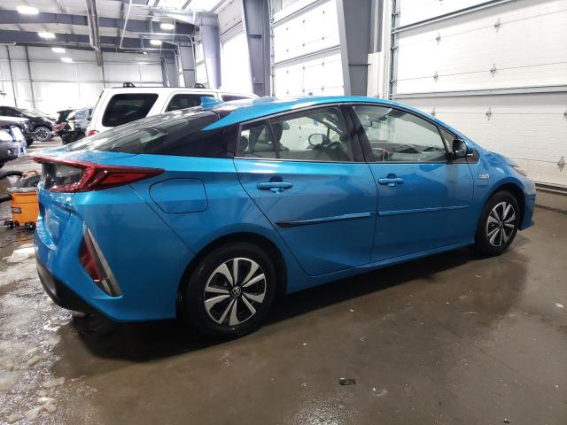 JTDKARFP5J3073699 - 2018 TOYOTA PRIUS PRIM 蓝色 照片 3