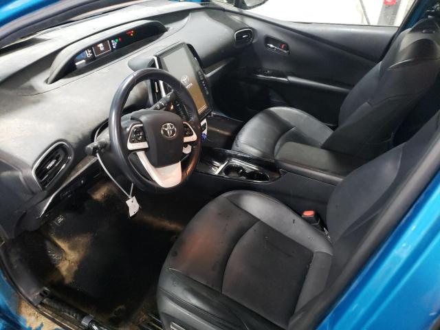 JTDKARFP5J3073699 - 2018 TOYOTA PRIUS PRIM 蓝色 照片 7