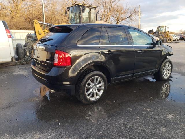 2FMDK3KC4EBB09888 - 2014 FORD EDGE LIMIT BLACK photo 3