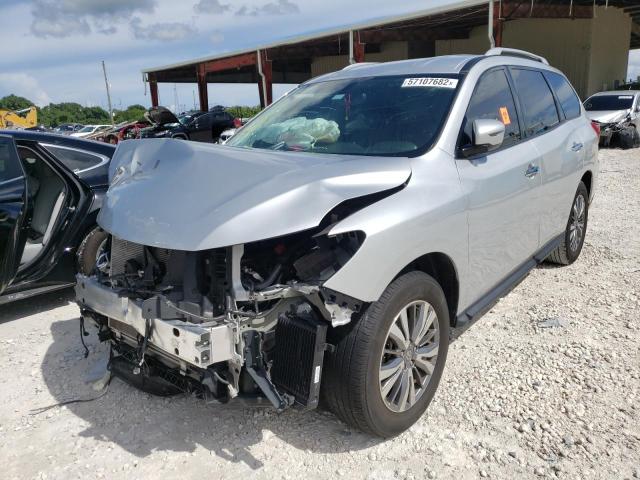 5N1DR2BN7LC599120 - 2020 NISSAN PATHFINDER SILVER photo 2