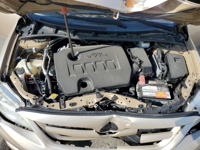 2T1BU4EE5DC016795 - 2013 TOYOTA COROLLA BA 金色 照片 11