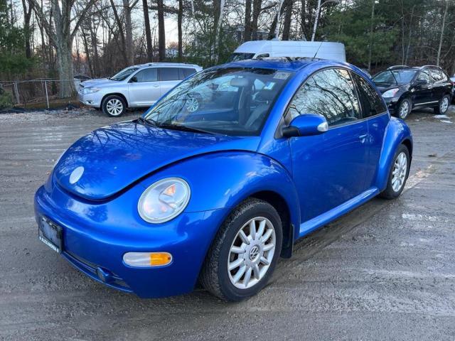 3VWCR31C05M405550 - 2005 VOLKSWAGEN NEW BEETLE BLUE photo 1