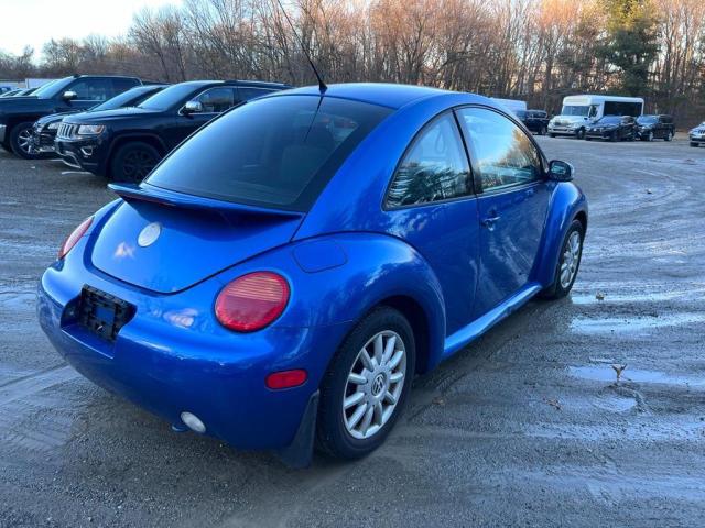 3VWCR31C05M405550 - 2005 VOLKSWAGEN NEW BEETLE BLUE photo 3