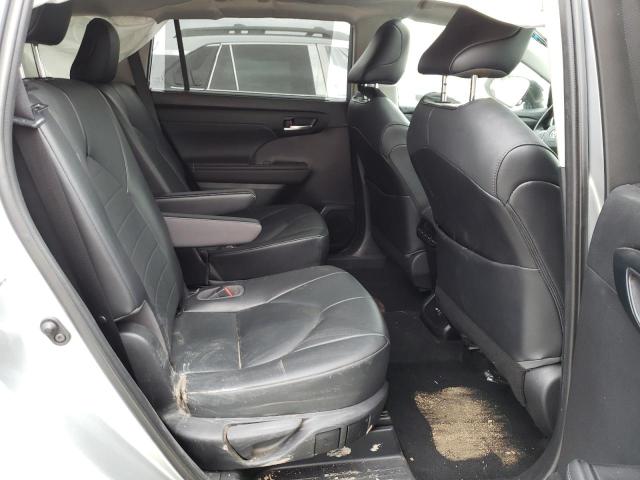 5TDGZRAH2MS071684 - 2021 TOYOTA HIGHLANDER ვერცხლისფერი ფოტო 10