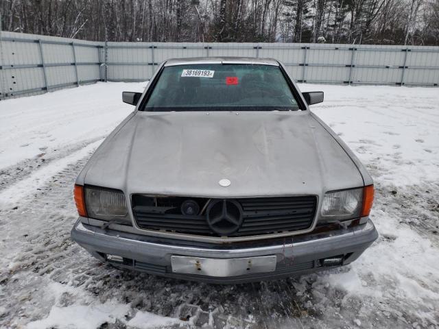 WDB12604412006439 - 1983 MERCEDES-BENZ 560 SEC SILVER photo 5