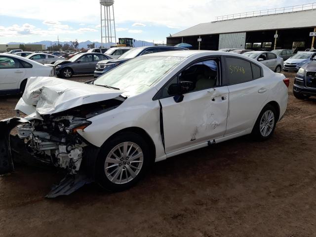 4S3GKAD62J3622189 - 2018 SUBARU IMPREZA PR WHITE photo 1