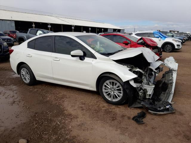 4S3GKAD62J3622189 - 2018 SUBARU IMPREZA PR WHITE photo 4