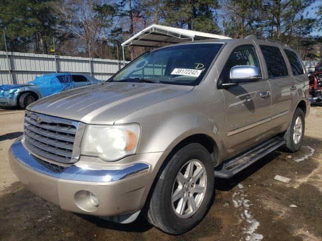 1A8HW58N78F107918 - 2008 CHRYSLER ASPEN LIMI BEIGE photo 2