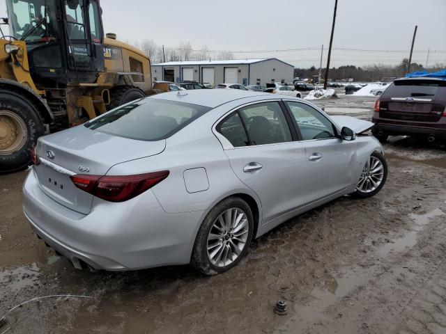 JN1EV7AP7LM206444 - 2020 INFINITI Q50 PURE SILVER photo 3