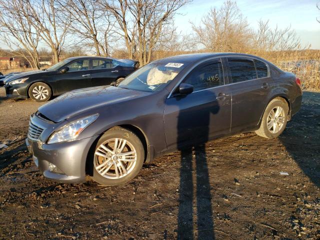 JN1CV6AR1AM252013 - 2010 INFINITI G37 GRAY photo 1