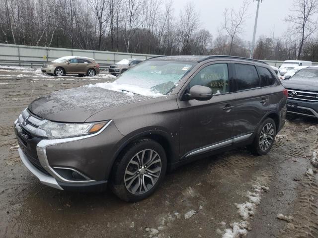 JA4AZ3A30GZ060736 - 2016 MITSUBISHI OUTLANDER GRAY photo 1