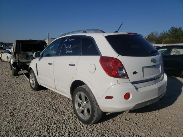 3GNAL3EK9ES661704 - 2014 CHEVROLET CAPTIVA LT WHITE photo 3