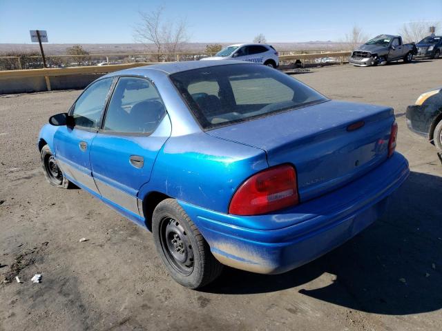 1B3ES47C8WD659549 - 1998 DODGE NEON HIGHL BLUE photo 2