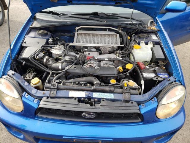 JF1GD29633H506052 - 2003 SUBARU IMPREZA BLUE photo 7