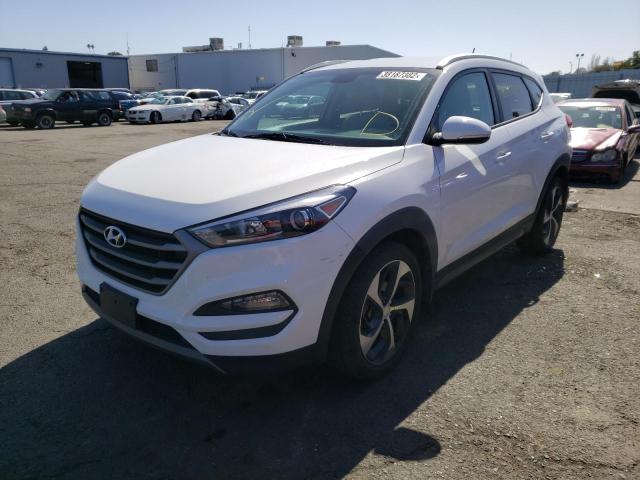 KM8J33A22GU072071 - 2016 HYUNDAI TUCSON LIM WHITE photo 2