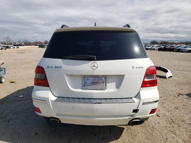 WDCGG8HB9CF845522 - 2012 MERCEDES-BENZ GLK 350 4M WHITE photo 6