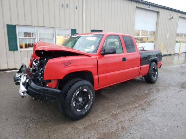 1GCEK19T94E395176 - 2004 CHEVROLET SILVERADO RED photo 1