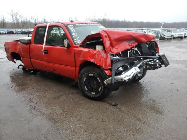 1GCEK19T94E395176 - 2004 CHEVROLET SILVERADO RED photo 4