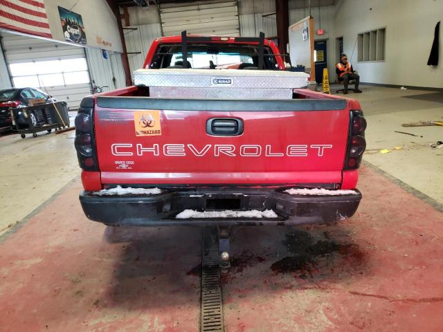 1GCEK19T94E395176 - 2004 CHEVROLET SILVERADO RED photo 6