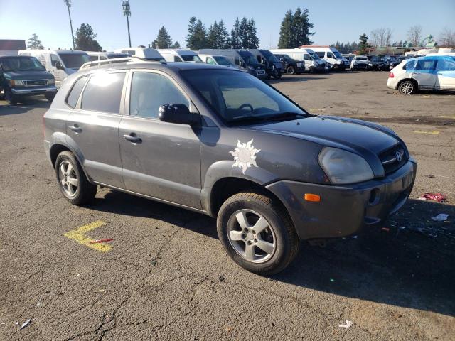 KM8JM12B67U494392 - 2007 HYUNDAI TUCSON GRAY photo 4