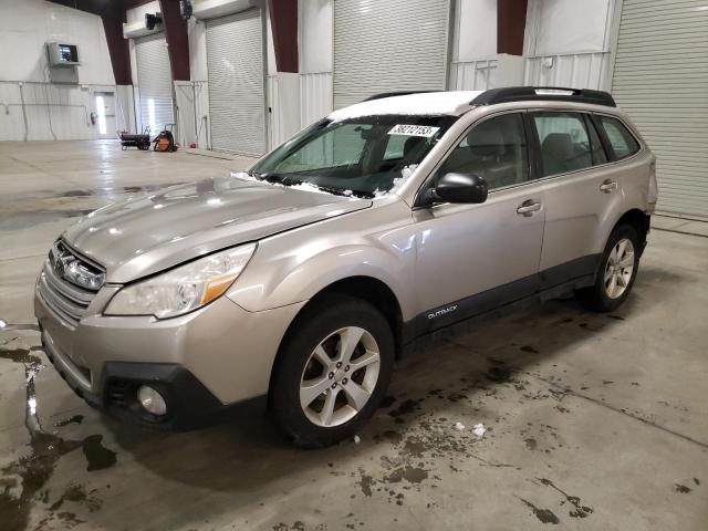 4S4BRCAC4E3286039 - 2014 SUBARU OUTBACK 2. SILVER photo 1