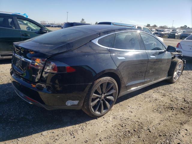 5YJSA1E23FF106183 - 2015 TESLA MODEL S Սև լուսանկար 3