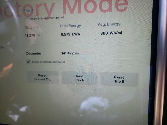 5YJSA1E23FF106183 - 2015 TESLA MODEL S Սև լուսանկար 9