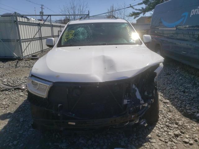 1C4RDJDG2EC378092 - 2014 DODGE DURANGO LI WHITE photo 9