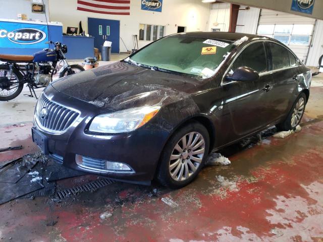 W04GR5EC0B1114365 - 2011 BUICK REGAL CXL BROWN photo 1