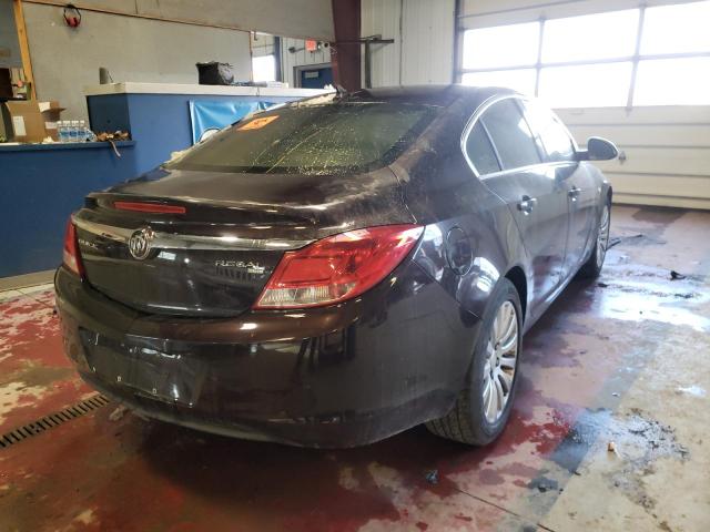 W04GR5EC0B1114365 - 2011 BUICK REGAL CXL BROWN photo 3