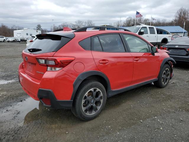 JF2GTAEC3M8307069 - 2021 SUBARU CROSSTREK 红色 照片 3