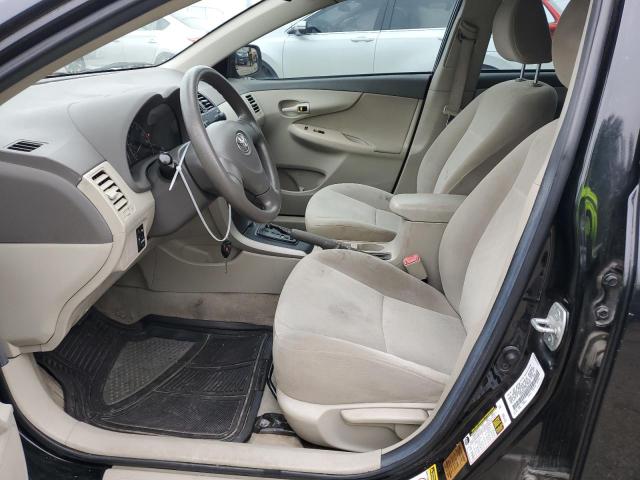 1NXBU40E39Z087247 - 2009 TOYOTA COROLLA BA BLACK photo 7