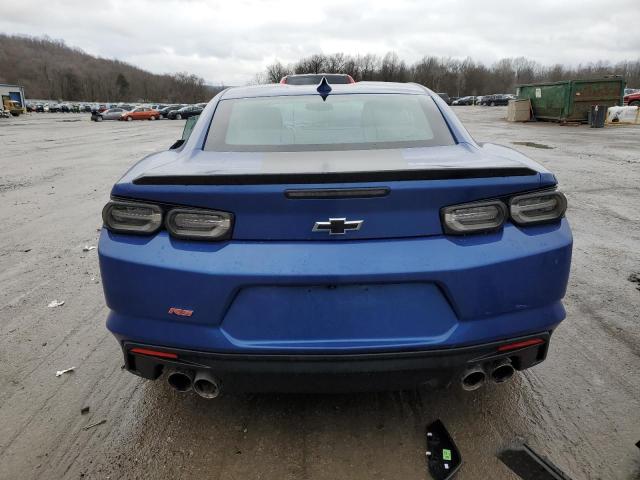 1G1FF1R73M0132179 - 2021 CHEVROLET CAMARO LZ BLUE photo 6