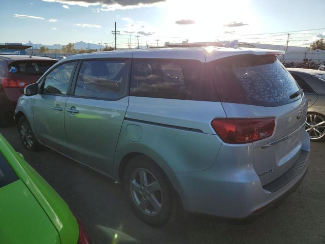 KNDMA5C10K6522305 - 2019 KIA SEDONA L GRAY photo 2