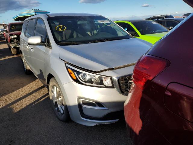 KNDMA5C10K6522305 - 2019 KIA SEDONA L GRAY photo 5