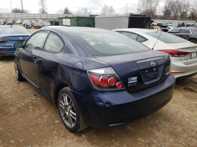 JTKDE3B76A0307522 - 2010 TOYOTA SCION TC BLUE photo 3