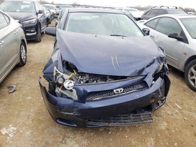 JTKDE3B76A0307522 - 2010 TOYOTA SCION TC BLUE photo 9