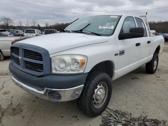 3D7KS28D67G779020 - 2007 DODGE RAM 2500 S WHITE photo 1