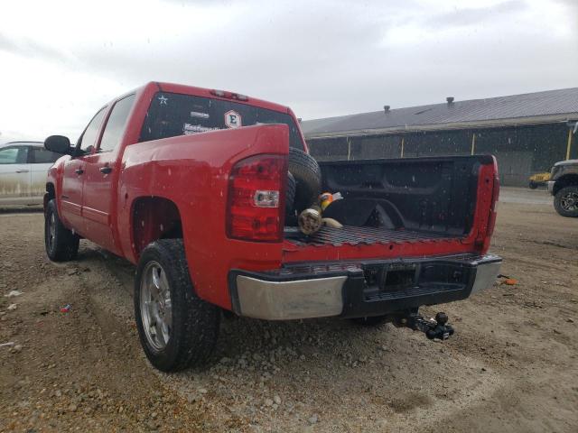 3GCPCSEA2BG107293 - 2011 CHEVROLET SILVERADO RED photo 3