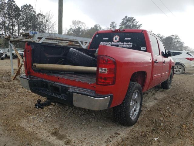 3GCPCSEA2BG107293 - 2011 CHEVROLET SILVERADO RED photo 4