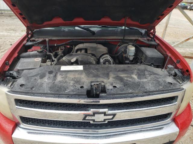 3GCPCSEA2BG107293 - 2011 CHEVROLET SILVERADO RED photo 7