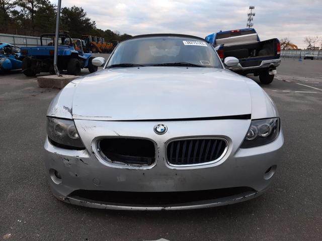 4USBT33463LS44670 - 2003 BMW Z4 2.5 SILVER photo 5