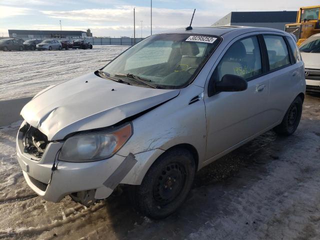 KL2TX65E89B321238 - 2009 PONTIAC G3 WAVE SE SILVER photo 2