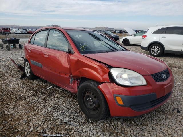 KNADE223996519285 - 2009 KIA RIO BASE RED photo 1