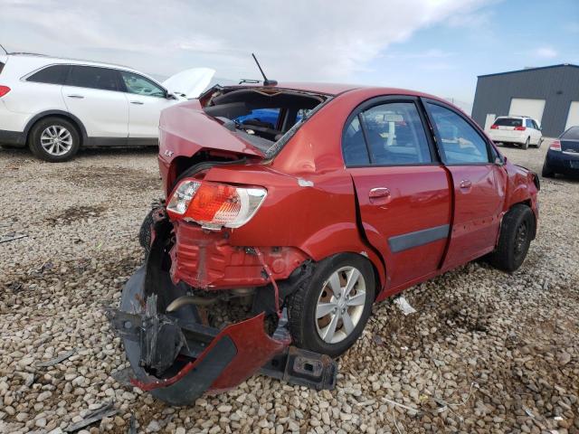 KNADE223996519285 - 2009 KIA RIO BASE RED photo 4