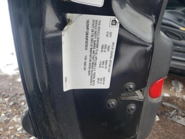 1G2WP12K4VF357619 - 1997 PONTIAC GRAND PRIX შავი ფოტო 10