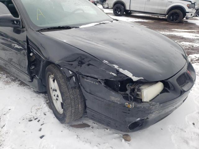 1G2WP12K4VF357619 - 1997 PONTIAC GRAND PRIX შავი ფოტო 9
