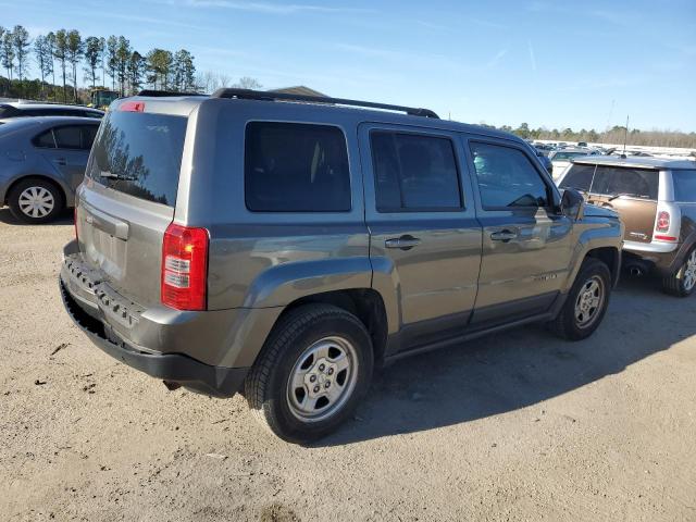 1C4NJPBA6CD673308 - 2012 JEEP PATRIOT SP GRAY photo 3